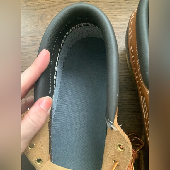 L.L. BEAN Men’s Bean Boots Gumshoes Tan Brown MEN’S size 14 BRAND NEW - Picture 5 of 14